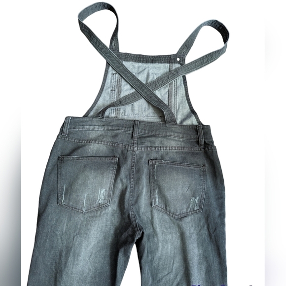 Free People Indigo Denim Overalls - Picture 6 of 11